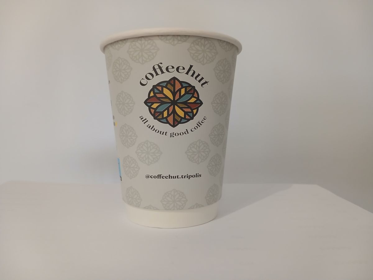 Εκτυπωμένο ποτήρι καφέ Coffeehut — DC TRADE