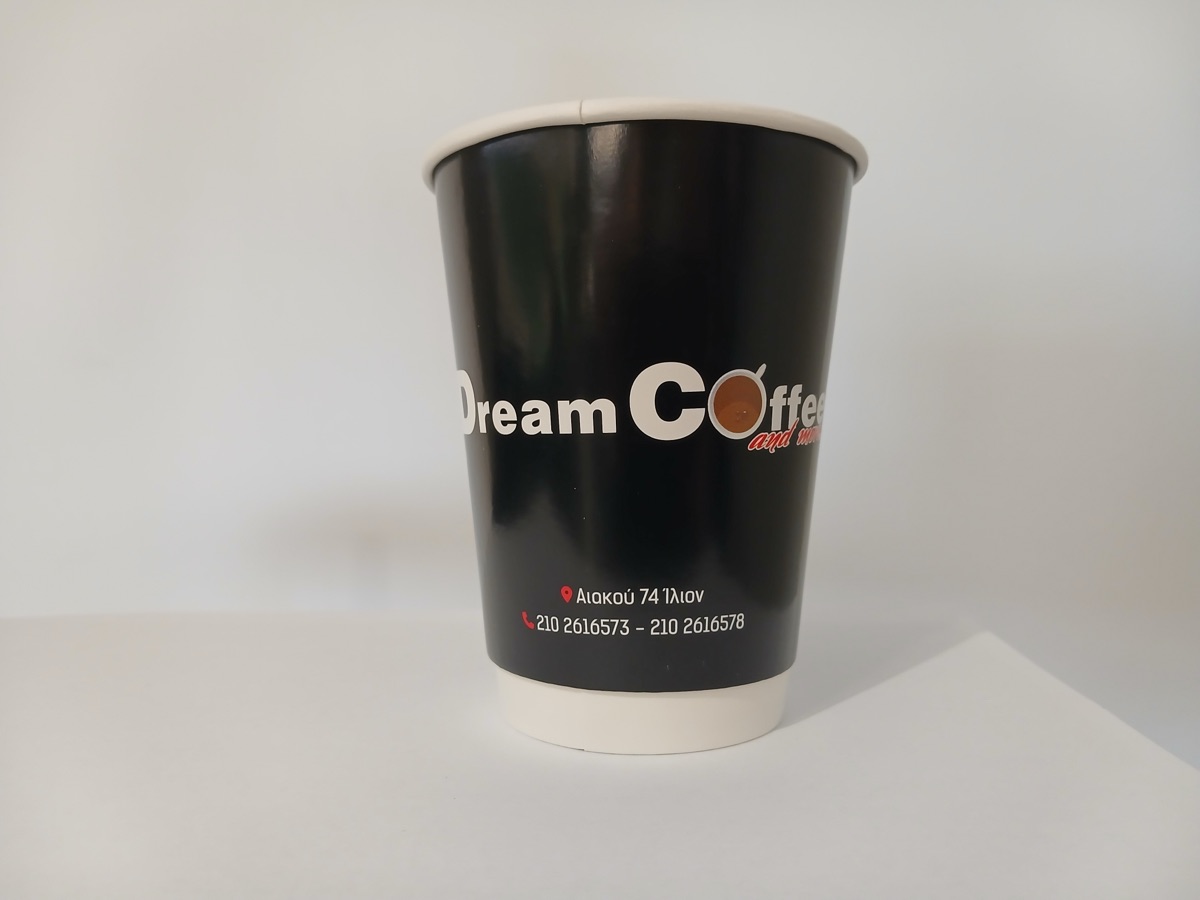 Εκτυπωμένο ποτήρι καφέ Dream Coffee — DC TRADE